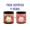 Pack Hepático y Renal - HepatoShrooms (75 gr) + Cordy Power (75 gr)