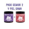 Pack Senior Hongos 2 + Piel sana - InmunoChaga (75 gr) + Reishi logevity (75 gr)