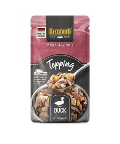 Belcando Topping Pato con Batata, alimento húmedo complementario para perros