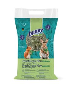 Bunny Nature Heno Fresco con Menta, para conejos y roedores