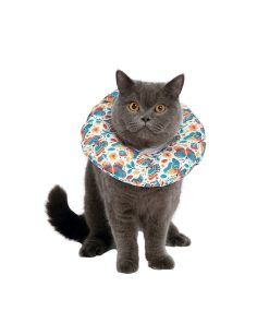 Freecat Collar isabelino acolchado Butterfly para gatos y perros pequeños