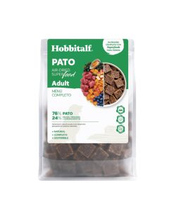 HobbitAlf Air-Dried Superfood Pato, alimento completo para perros adultos
