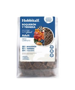 HobbitAlf Air-Dried Superfood Boquerón y Ternera, alimento completo para perros