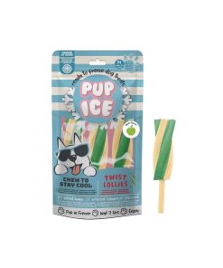 Pup Ice Twist de manzana, sanck helado para perros