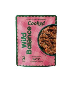 Wild Balance Comida cocinada de pato con verduras para perros