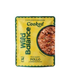 Wild Balance Comida cocinada de pollo con verduras para perro