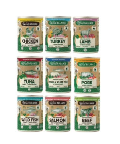 Wild Balance Pack Ahorro Recetas al Vapor para Perros