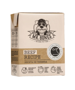 Mr. Bones Receta de Ternera con Vegetales, alimento húmedo para perros