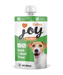 Calibra Joy Yummy Crema de Pato y Ternera snack para perros